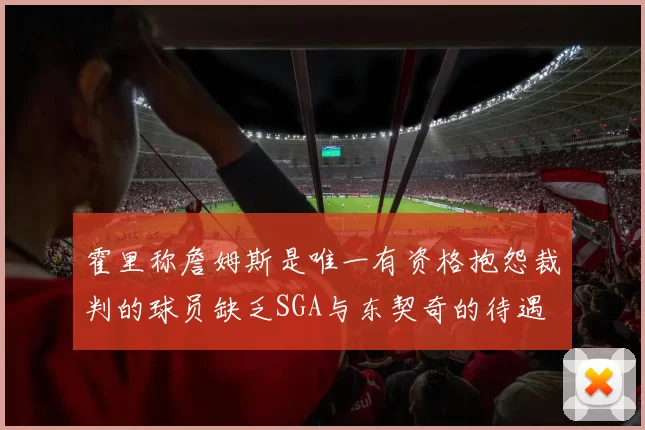 霍里称詹姆斯是唯一有资格抱怨裁判的球员缺乏SGA与东契奇的待遇