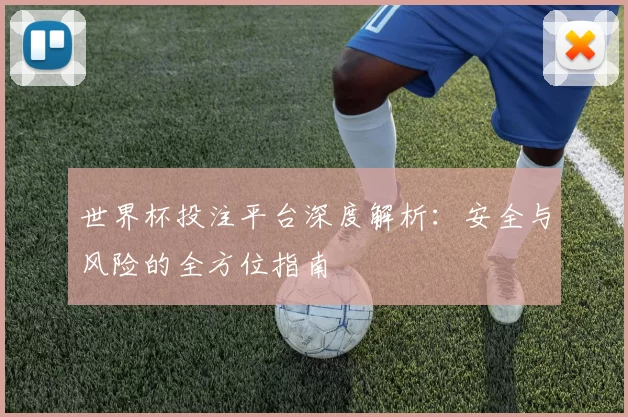 世界杯投注平台深度解析：安全与风险的全方位指南